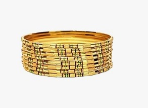 Private Label UNISON JEWELS Women s Gold Plated Bangles Set Elevate your style with these intricately crafted textured bangles for a touch of timeless elegance Point