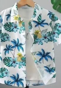 Private Label WHITE TREE KIDS SHIRT SIZE FIVE