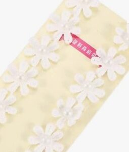 Private Label El Regalo 1 Pair Flowers Lace Fancy Designer Bra Straps for Off Shoulder Dresses or Wedding Evening Gown