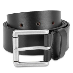 UNITED COLORS OF BENETTON Topino Men s Leather Non Reversible Belt Black COlour M SIze