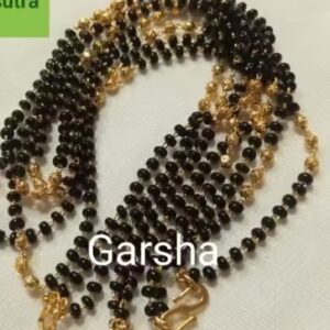 Private Label 30Inch Long Gold Plated Mangalsutra Chain