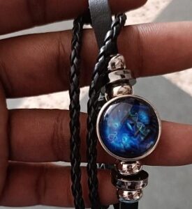 Private Label Ringzinnie Men Leather Multistrand Bracelet COLOUR BLACK