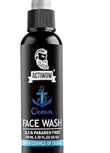 Private Label Blue Ocean Face Wash for Men And Women Oil Control 100 Ml
