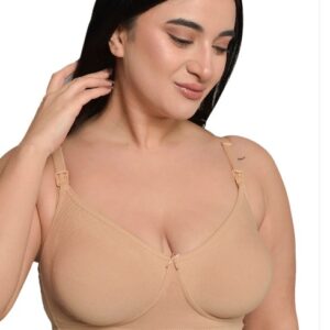 Inner Sense Padded Feeding Bra Colour Beige Size 40DD