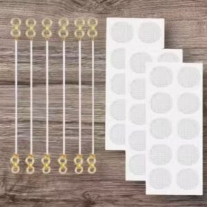 Private Label 3 pair Kaan Chain Transparent Stretchable Ear Chain for Heavy Earrings