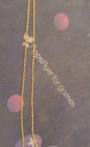 Private Label Gold Chain With Black Stone Pandal