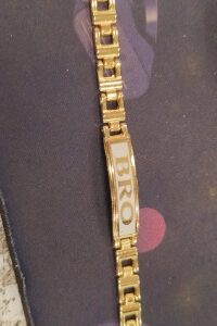 Private Label Mens Gold Bro Brasalet