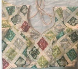 India Blouse Multicolour Size 44