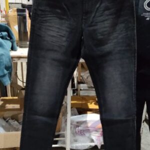 Yazzle Straight Fit Jeans For Men Jet Black Colour Size 32