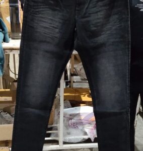 Yazzle Straight Fit jeans For Men Jet Black Colour Size 28