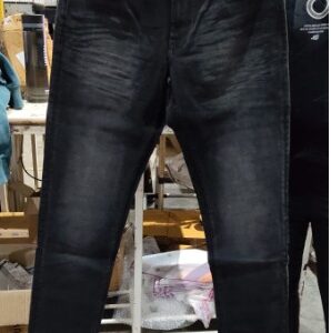 Yazzle Straight Fit Jeans For Men Jet Black Colour Size 36