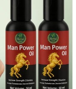 Herbal Cure MAN POWER OIL Pack Of 2