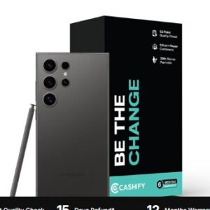 Samsung Galaxy S24 Ultra 5G || 12 GB/ 512 GB || Titanium Black || IMEI 353578852456134 || Refurbished