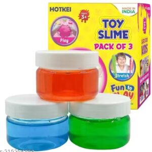 Private Label Slime Clay Mud Multicolor Fruit Scented DIY Magic Jelly Putty pack of 3