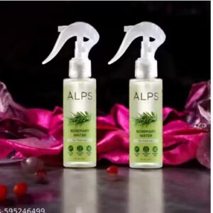 Private Label Rosemary Water Spray For Hair Growth 100 ml Hair Spray for Regrowth Rosemary Hair Mist Adds Shine Helps Reduce Hairfall Strengthens Hair Suitable For All Hair Types PACK OF 2