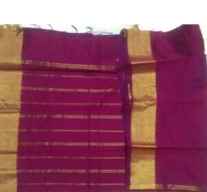 Private Label Fancy Silk Saree Festive Wear MAROON COLOUR