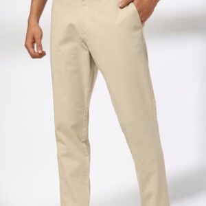 NETPLAY Men Regular Fit Chinos CREAM COLOUR SIZE 38