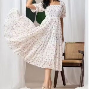 Private Label Dress For Women Colour White
