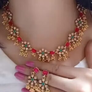 Private Label jewellery choker necklace jewellery set