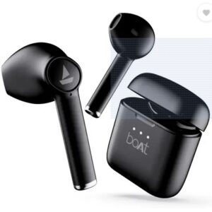 Boat Airdopes 131 Wireless Earbuds With Upto 60 Hours Playback Active Black Colour