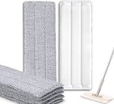 Grey Color Mop Cleaning Pad Set Of 4