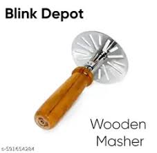 Wooden Handle Potato Masher