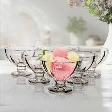 Agaro Elegant Ice Cream Bowl 6 Pieces
