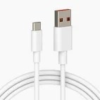 White Type C Charger Cable