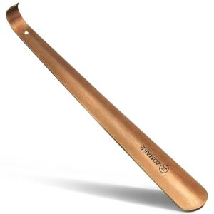 Long Shoe Horn 16Point5 Inch Shoe Horn Long Handle Silver Colour