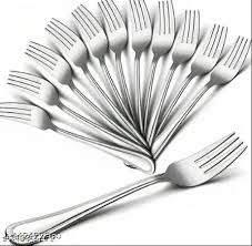 Stainless Steel Fork Set Of 12
