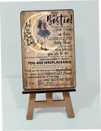 Wooden Gift Set For Best Friend 1Pc