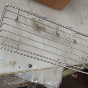 Multipurpose Wall Mounted Vegetable Utility Rack Stainless Steel Shelf For Kitchen Bathroom Organizer