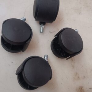 Plastic Washing Machine Trolley Caster Wheel 4 Pic