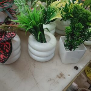Flora Planet Artificial Plants For Home Decor Flower Pots Home Office And More Sets Of 12