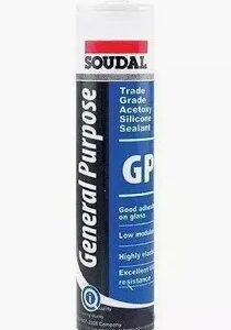 Soudal General Purpose Silicone Sealant 260Ml