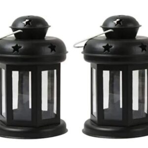 Table Top Polished T Light Candle Holder Pack Of 2