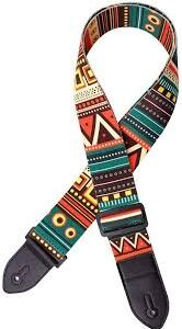 Bee Mustang Guitar Strap Multicolour