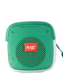 Mz Bluetooth Speaker Model 424 4 Hours Play Time Tws Speaker Fm Radio Colour Green