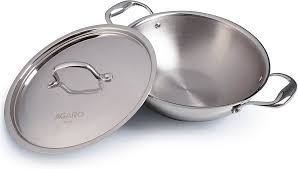 Bergner Tripro Tri Ply Stainless Steel Kadai 2Point5 Lt