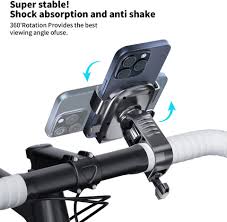 Striff Moride 1 Mobile Holder Bikes Gps Firm Locking Bike Mobile Holder Black