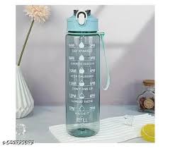 Gym Transparent Water Bottle 900 Ml Colour Sky Blue