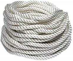 White Clothes Dryer Rope 10Mtr Pack Of 3
