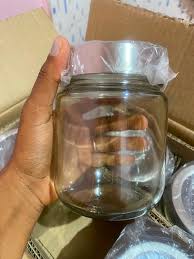 Glass Cereal Dispenser 500Ml Set Of 5