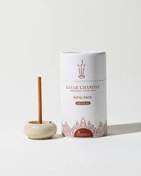 Sadhna Chandan Bambooless Incense Sticks Refill Pack 100 Sticks