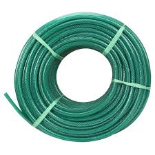Anna Agro 1Inch 25Mm 50 Meters 162 Point 5 Feet Green 3 Layered Heavy Duty Braided Water Hose Pipe
