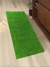 Artificial Grass Mat Green Size 2X4