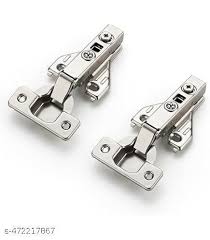 Stainless Steel 0 Degree Auto Hinge 1 Pair