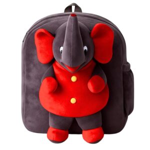 Toys Elephant Shape Soft Animal Toy School Bag