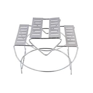 Empty Steelness Steel Spoon Holder Stand Without Spoon