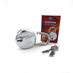 Harrison Locks Harrison Steel Economy Round Padlock Bcp Finish Size 30Mm